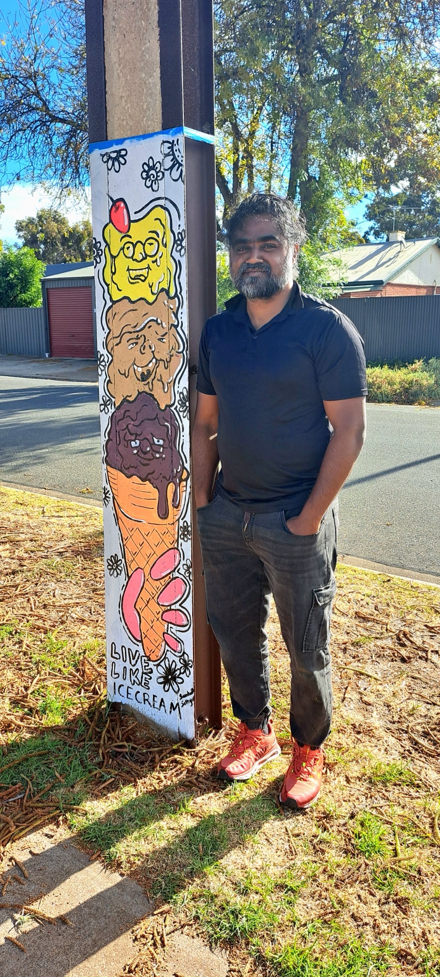 Artist Sambath Sathyan